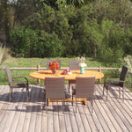 -Delige Tuinset Poly Rattan