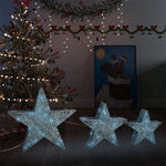 Kerstdecoratiesterren Led Buiten Binnen Mesh