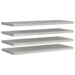 Wandschappen Zwevend 90X23,5X3,8 Cm Mdf Betongrijs