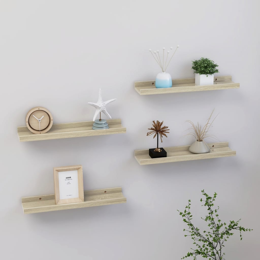 Wandschappen Kleurig Sonoma Eiken