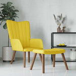 Relaxstoel Met Voetenbank Fluweel