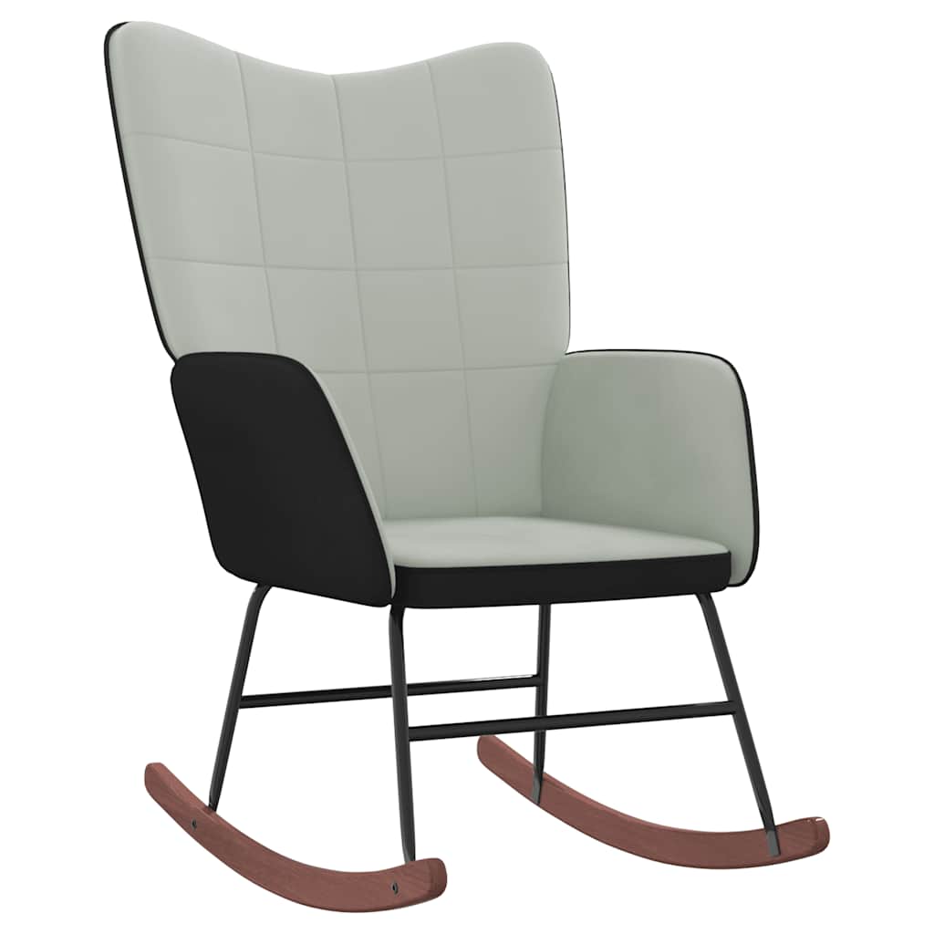 Schommelstoel Fluweel En Pvc