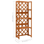 Latwerk Met Schappen 55X30X40 Cm Massief Vurenhout