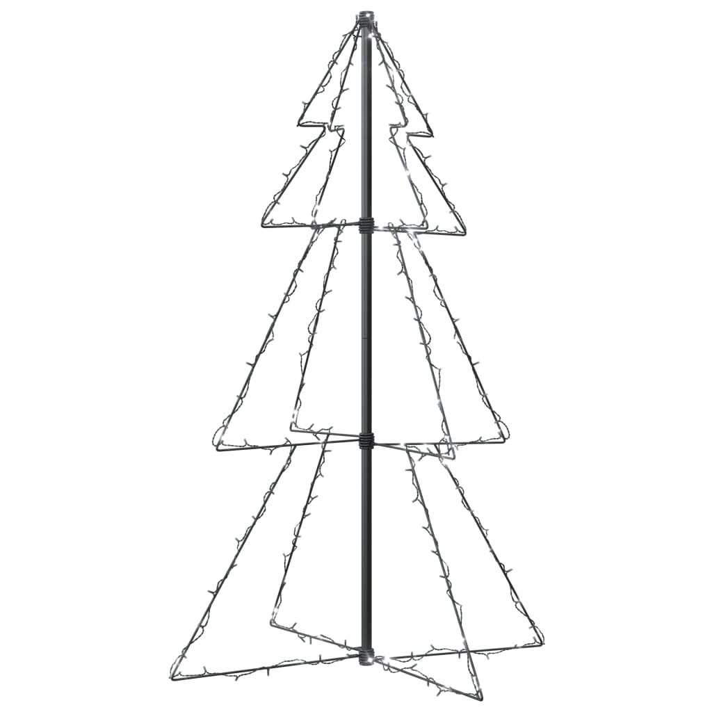 Kegelkerstboom 160 Led's Binnen En Buiten 78X120 Cm