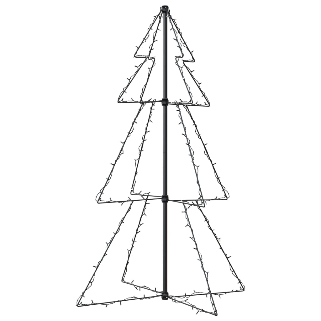 Kegelkerstboom 160 Led's Binnen En Buiten 78X120 Cm