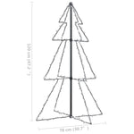 Kegelkerstboom 160 Led's Binnen En Buiten 78X120 Cm