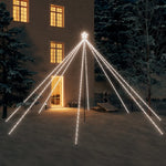 Kerstboomverlichting Waterval Met 400 Led's Binnen Buiten 2,5 M