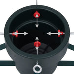 Kerstboomstandaard 46X46X19 Cm