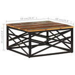 Salontafel 68X68X35 Cm
