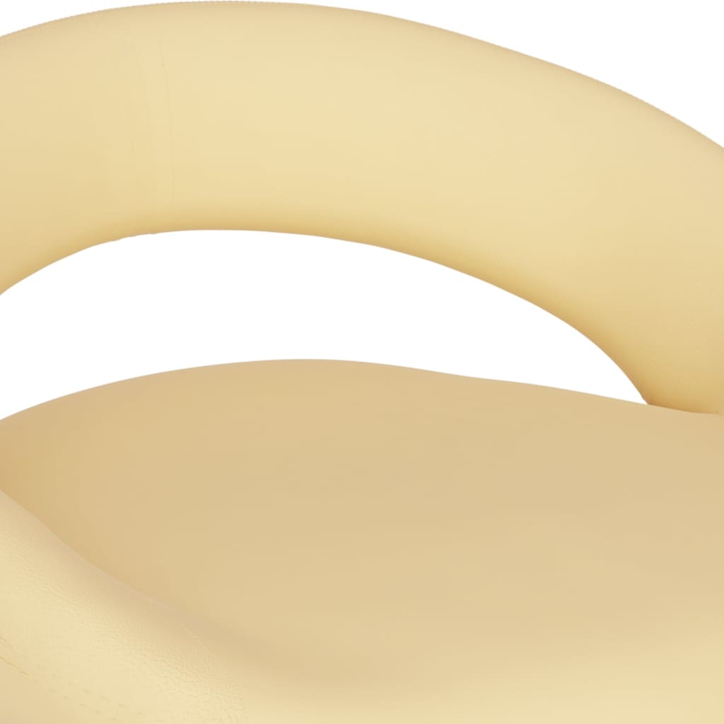 Eetkamerstoelen Draaibaar Kunstleer Kleurig