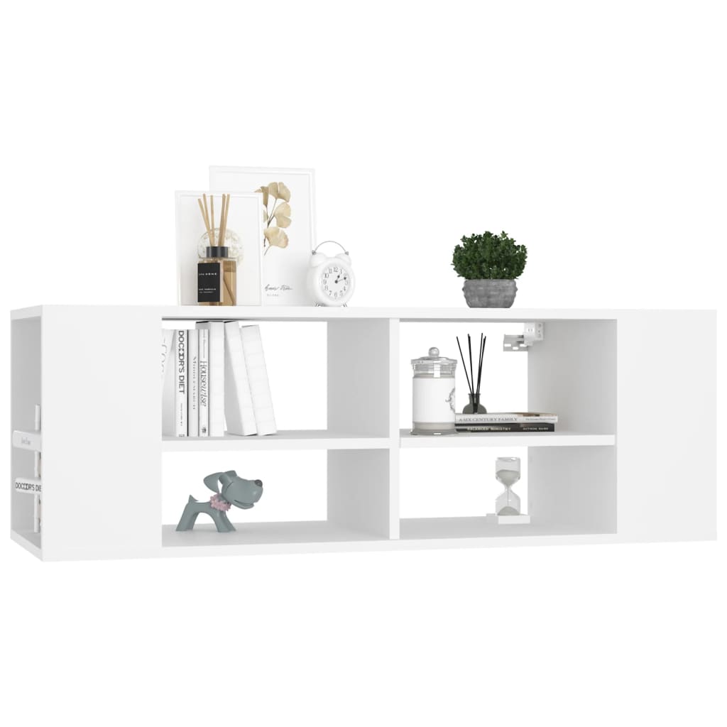 Tv-Wandmeubel 102X35X35 Cm Bewerkt Hout