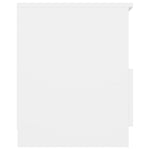 Nachtkastje 40X40X50 Cm Bewerkt Hout