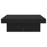 Salontafel 90X90X28 Cm Bewerkt Hout