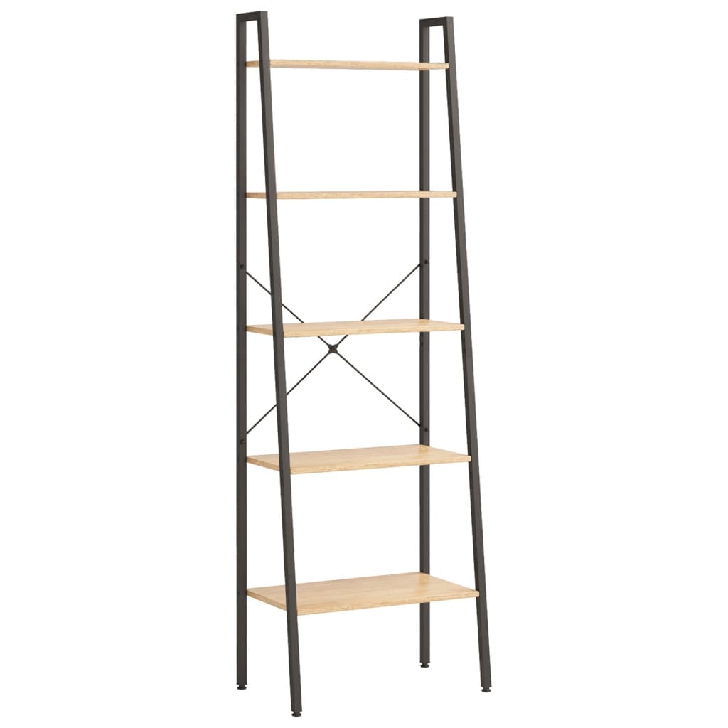 Opbergmeubel Met 5 Lagen En Zwart