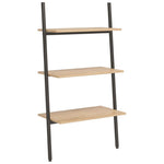 Ladderrek Met 3 Schappen En Zwart