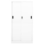 Kantoorkast Met Schuifdeuren 90X40X180 Cm Staal