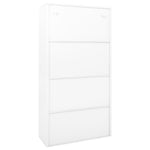 Kantoorkast Met Schuifdeuren 90X40X180 Cm Staal