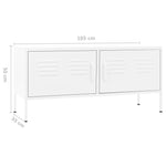 Tv-Meubel 105X35X50 Cm Staal