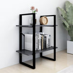 Boekenkast Met 2 Schappen Grijs