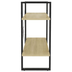 Boekenkast Met 2 Schappen Spaanplaat Sonoma Eiken