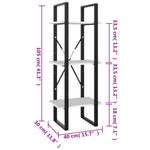 Boekenkast Met 3 Schappen Wit