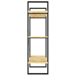 Boekenkast Met 3 Schappen Naturel