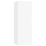 5-Delige Tv-Meubelset Bewerkt Hout