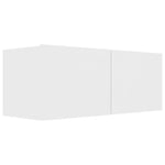 2-Delige Tv-Meubelset Bewerkt Hout