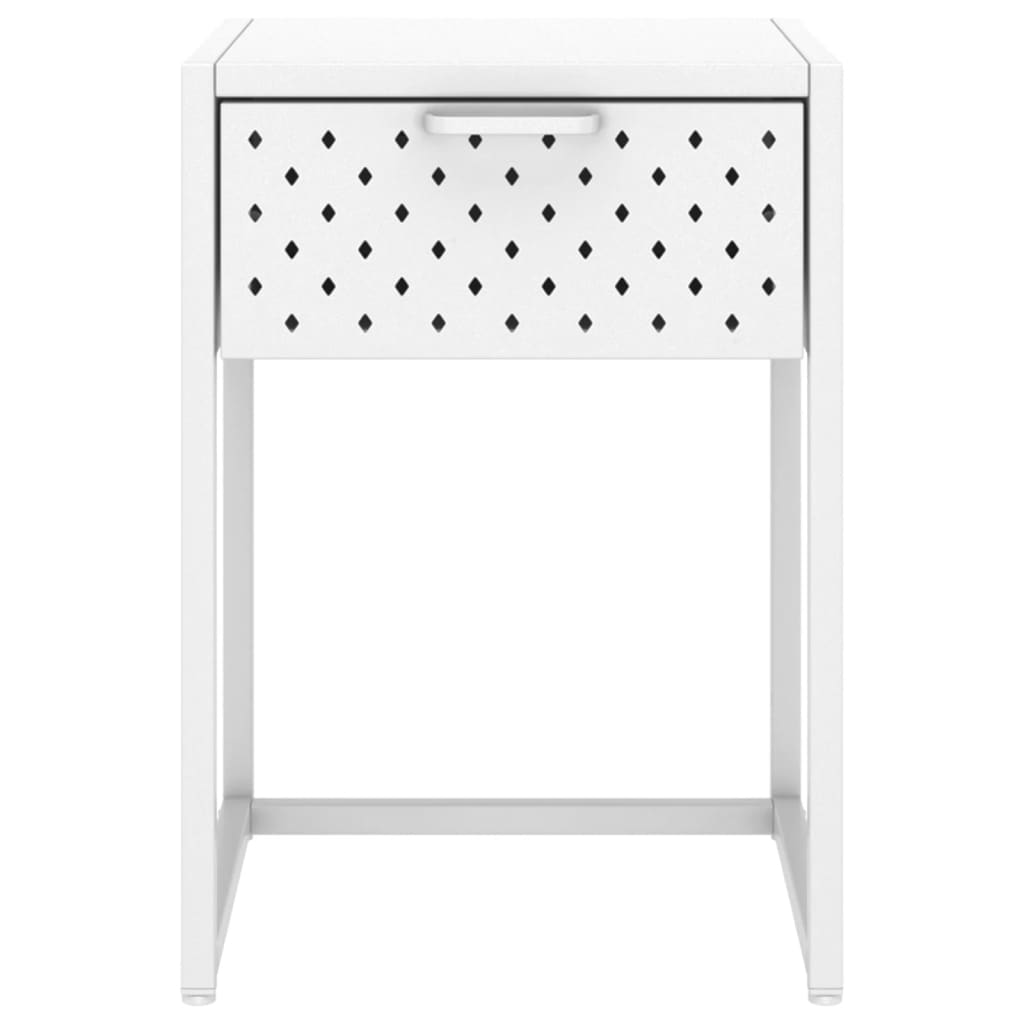 Nachtkastje 38X35X54 Cm Staal