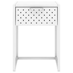 Nachtkastje 38X35X54 Cm Staal