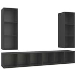 Tv-Wandmeubelen Bewerkt Hout