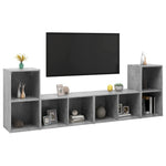 Tv-Meubelen 72X35X36,5 Cm Bewerkt Hout