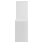 Wandschap 100X18X53 Cm Bewerkt Hout
