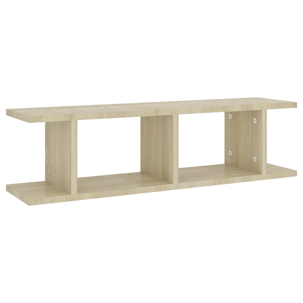 Wandschappen Bewerkt Hout Kleurig Sonoma Eiken