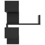 Hoekwandschap 40X40X50 Cm Bewerkt Hout