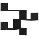 Hoekwandschappen 40X40X50 Cm Bewerkt Hout