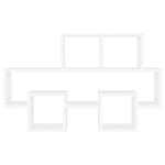 Wandschap Auto-Vormig 82X15X51 Cm Spaanplaat