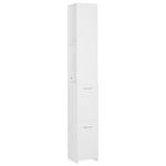 Badkamerkast 25X26,5X170 Cm Bewerkt Hout