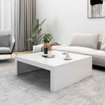 Salontafel 100X100X35 Cm Bewerkt Hout