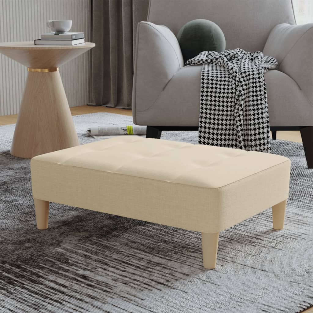 Voetenbank 78X56X32 Cm Stof Kleurig