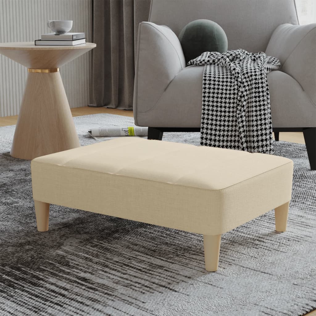 Voetenbank 78X56X32 Cm Stof