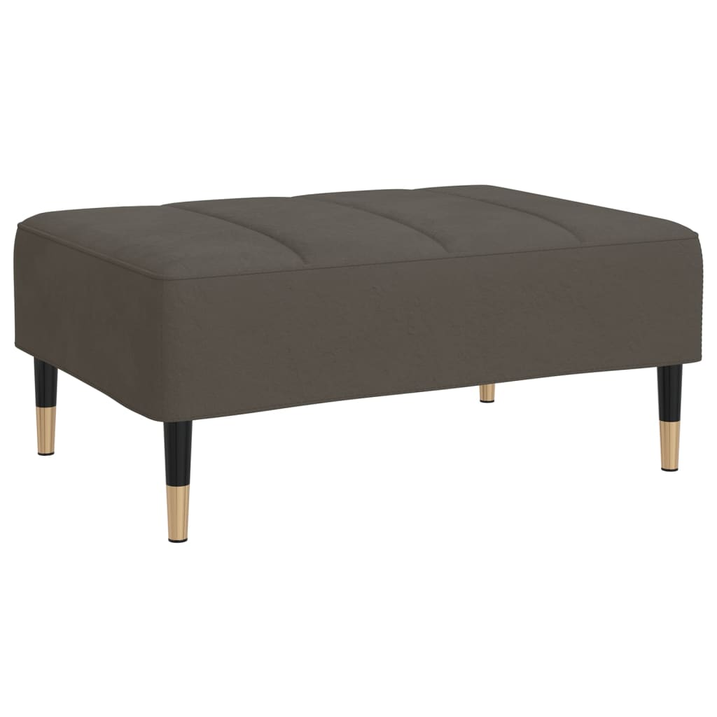 Voetenbank 78X56X32 Cm Fluweel