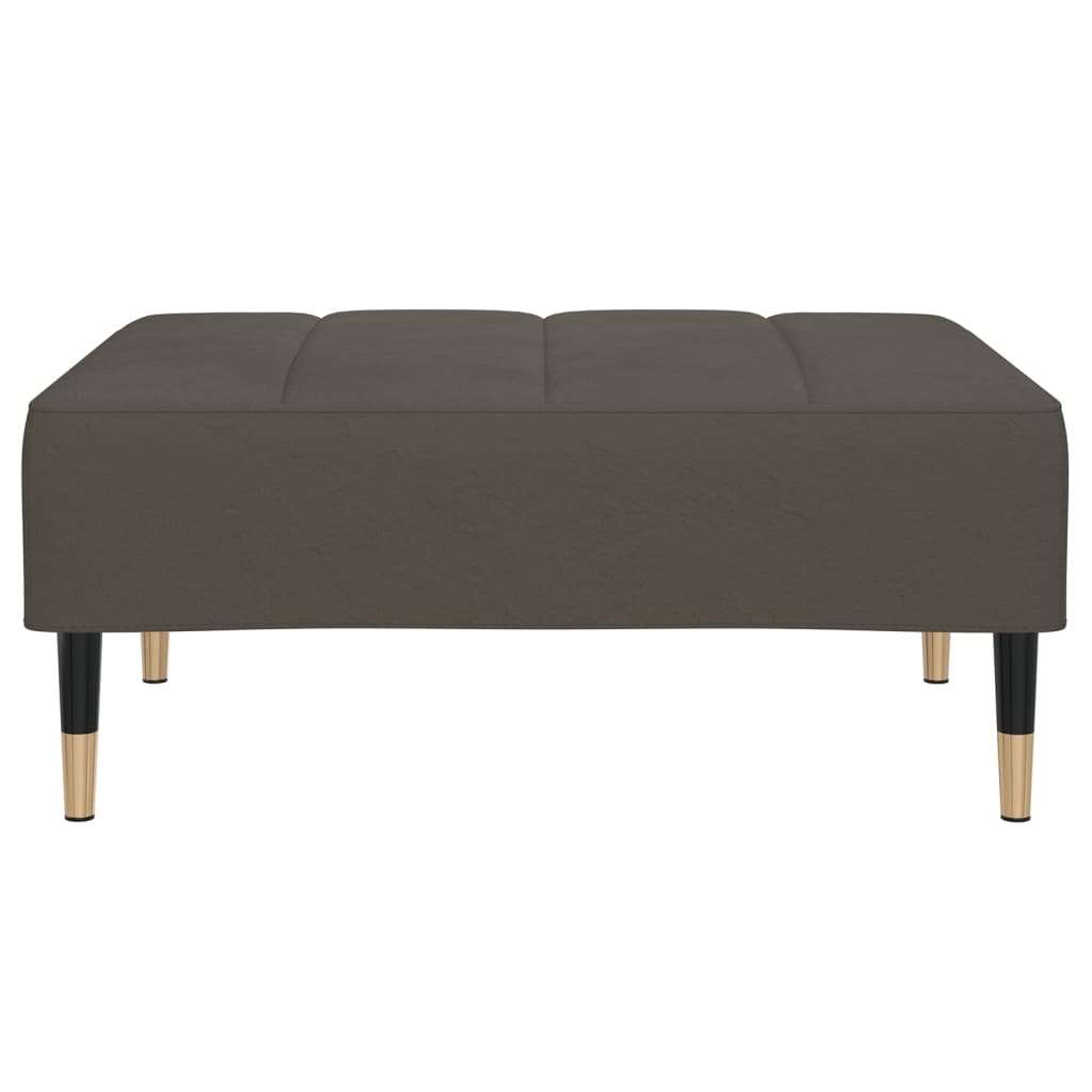 Voetenbank 78X56X32 Cm Fluweel