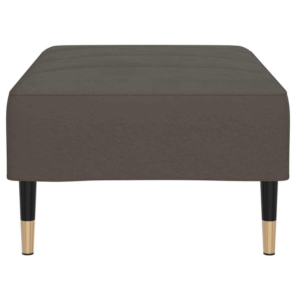 Voetenbank 78X56X32 Cm Fluweel