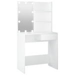 Kaptafel Met Led-Verlichting 74,5X40X141 Cm