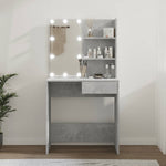 Kaptafel Met Led-Verlichting 74,5X40X141 Cm