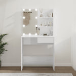 Kaptafel Met Led-Verlichting 74,5X40X141 Cm