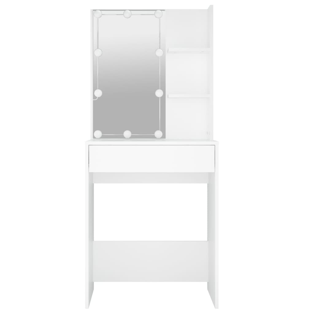 Kaptafel Met Led-Verlichting 60X40X140 Cm
