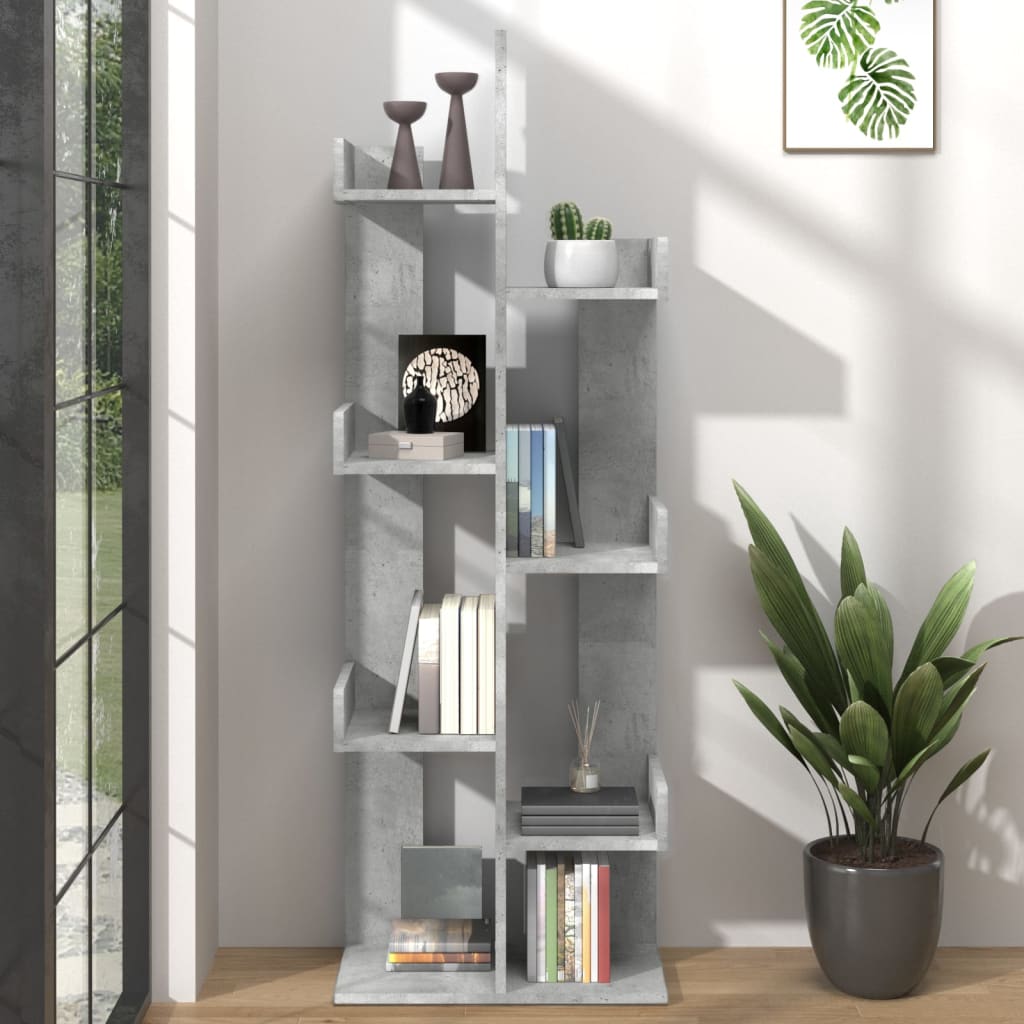 Boekenkast 48X25,5X140 Cm Bewerkt Hout