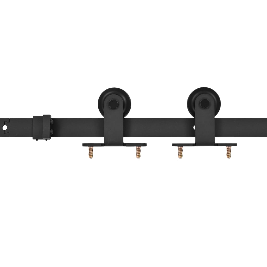 Schuifdeur Met Beslag 76X205 Cm Aluminium En Esg-Glas